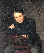 Marstrand, Wilhelm, Portrait of the Artist Gottlieb Bindesholl